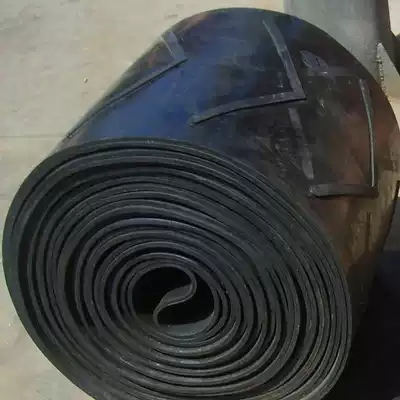 Factory direct sales herringbone black rubber conveyor belt transportation industrial belt non-standard parts sediment transport spot