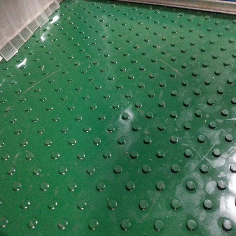 Domestic PVC big round tie belt small dot industrial conveyor belt shoe machine machinery factory direct sale 