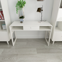 Lacquered computer desk Nordic solid wood desk bedroom study desk student writing desk writing desk rubber wood furniture