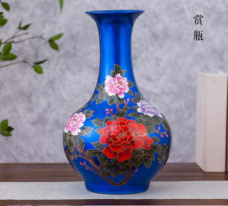 Jingdezhen ceramics, vases, flower arranging is contracted and creative home sitting room ark, furnishing articles of handicraft ornament