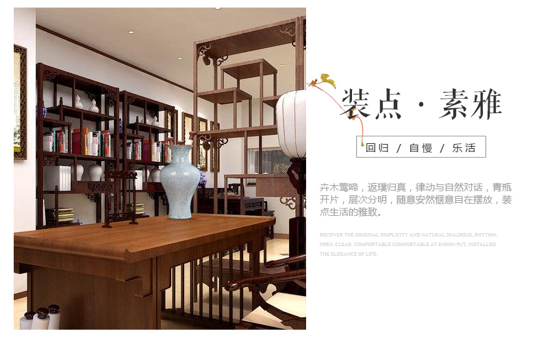 Jingdezhen ceramics vase antique wine accessories up crack sitting room office furnishing articles household act the role ofing is tasted