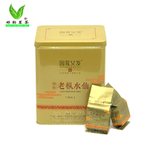 Guosheng Yifa Guoxi Old Fir Daffodil boutique tin 500g rice dumpling leaf flavor 40 small bubble Wuyi Rock Tea