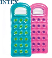 59895-18 отверстия модный плавучий ряд, прозрачный сверху, синий, синий волос