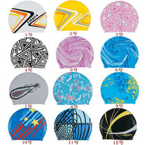 YINGFA silicone swimming cap for mens and womens long hair comfortable fashion print swimming cap