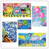 British hair absorbent towel bath towel dry hair towel A08 camouflage swimming absorbent towel dry absorbent towel A6812