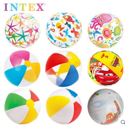 INTEX inflatable beach ball adult children swimming water polo 59040 58037 58053 58058