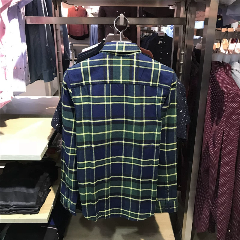 Authentic Benny Road Áo sơ mi nam Thu đông