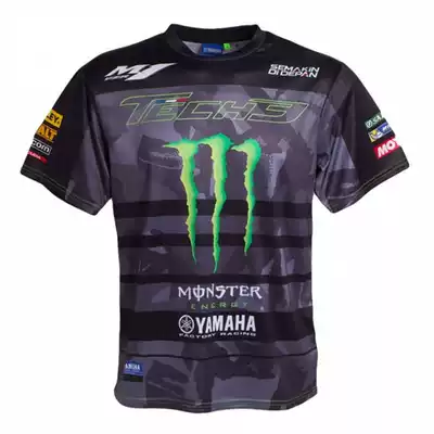 Summer locomotive riding short-sleeved MOTOGP fleet overalls quick-drying breathable T-shirt casual T-shirt cultural shirt
