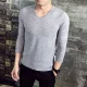 9,9 áo thun dài tay nam phiên bản Hàn Quốc mùa thu nam chín chín áo phông rộng cỡ 10 nhân dân tệ dưới quần áo mùa thu