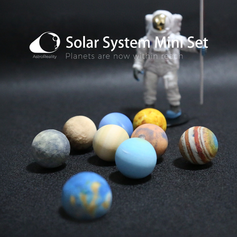 Astroreality Solar System Mini Figures Eight Planets Ar Planet Model Earth Ornament Toy Gift