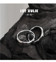 Exclusive gifts please see the details of the size of the exclusive gift-with a texture titanium steel ring ·