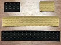 Midvein body underwear gold 15-button black buckle 4-row extension button shapewear waist clip midrib 15-row buckle