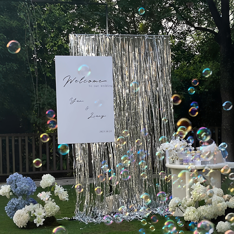 Silver Sequin Rain Curtain Birthday Party Decoration Wedding Celebration Stage Background Setup Atmosphere Photo Props Silver Sequin Rain Curtain Birthday Party Decoration Wedding Celebration Stage Background Setup Atmosphere Photo Props