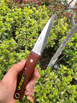 Imported steel hand knife grafting knife Bud knife fruit cutting wood tree tree grafting horticultural bonsai tool