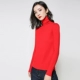 Mùa thu và mùa đông mới của áo len cashmere nữ cao cổ áo thun kích thước lớn dày lên đáy áo len len áo len ngắn áo form rộng