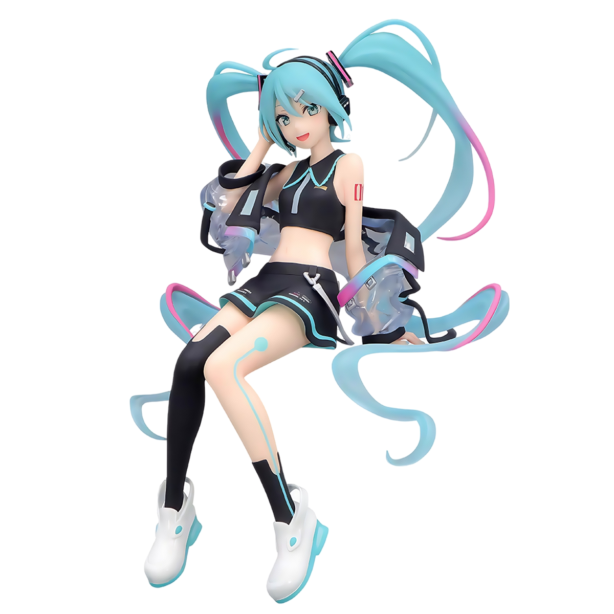 Figure Hatsune Miku Neon Cyber Noodle Stopper Figure Vocaloid 16cm