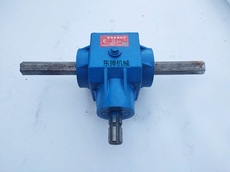 6-mode six-square shaft gearbox gearbox Right angle commutator Special box for agricultural machinery weeding machine factory direct sales