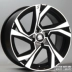 Vành bánh xe sửa đổi 16 inch Honda Fit màu đen để làm lóa mắt polo 凯 凯 15 inch Vichy Swift - Rim vành xe oto Rim