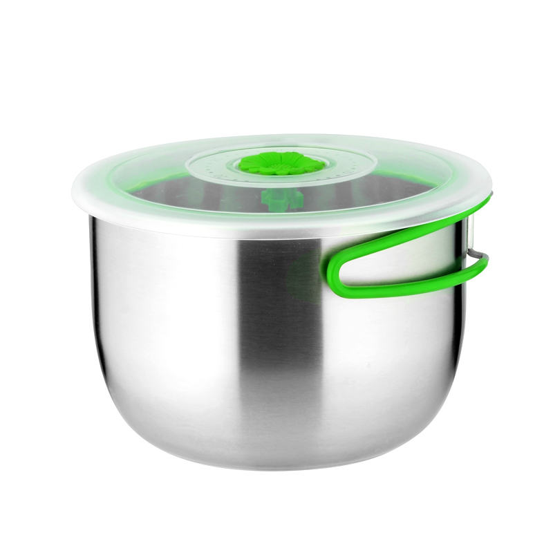 304 stainless steel foam noodles bowl with lid large number student lunch box Dormitory Bubbling Noodles Bowl of Soup Bowl