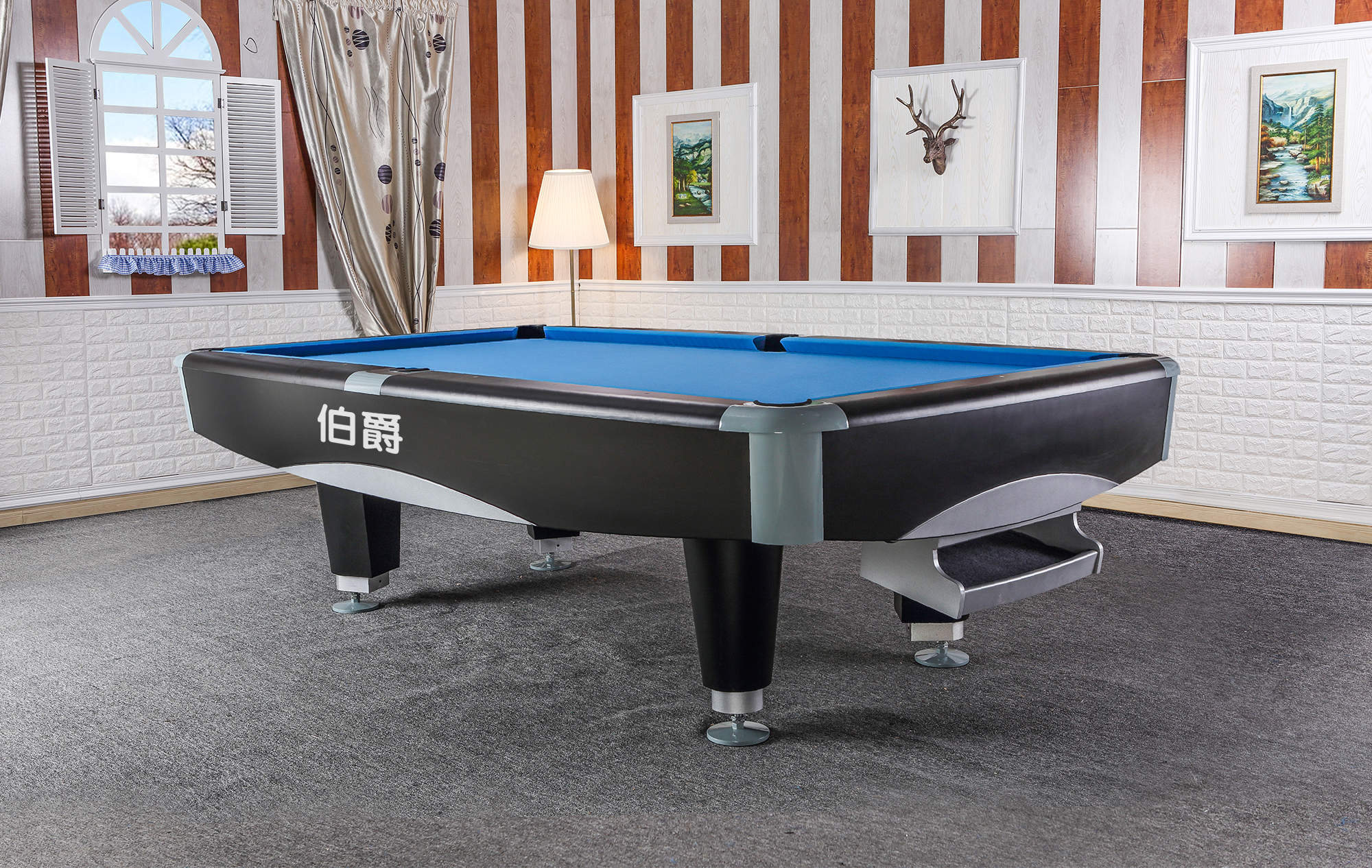 Table tennis table Fifth generation Standard Type VI Table Tennis Table New Indoor Adults Fancy Nine Ball Table Balls