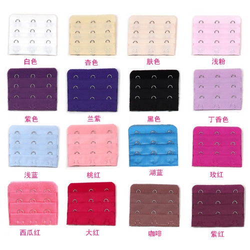 Đồ lót khóa dài áo ngực mở khóa khóa trở lại khóa tăng trưởng khóa khóa cộng với điều chỉnh vành đai bốn khóa 3 hàng 3 khóa shop đồ lót nữ gần đây