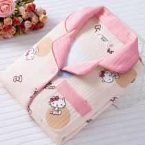 Air cotton moon clothing autumn and winter cotton postpartum 12 pregnant women pajamas breastfeeding 11 spring and autumn feeding 10 months