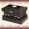 (Yangxin Temple) Urn African ebony coffin birthday box Shanghai same day delivery to the house of the country