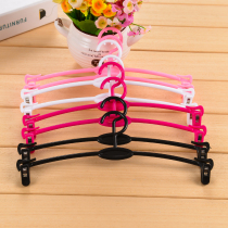 Plastic belt clip bra rack porch underwear hanger white underwear clip shorts clip adult lady bra support