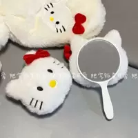 Плюшевая Kt Cat маленькое круглое зеркало