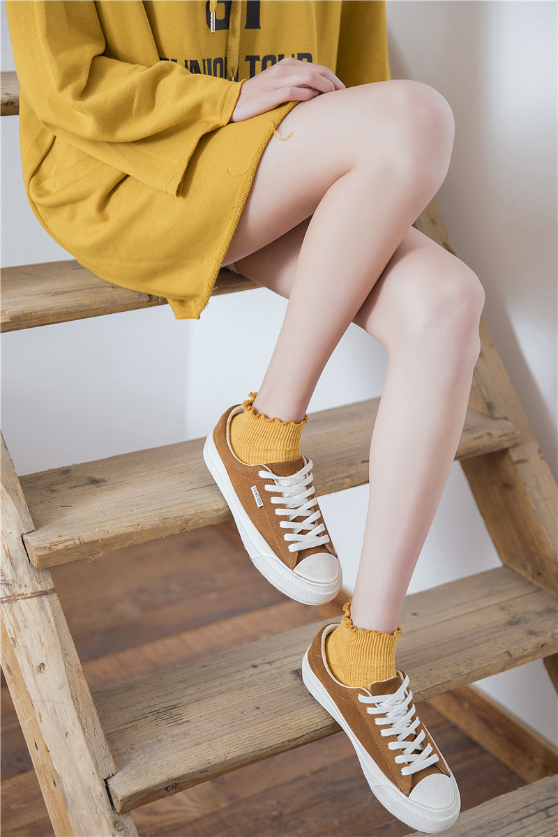 Hàn Quốc mùa xuân và mùa hè mỏng vớ vớ lỏng lẻo Nhật mềm em gái bằng gỗ vớ cotton trong vớ cô gái vớ sinh viên tất vớ