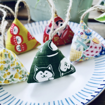  The owners hand-made sachet 4 pieces｜Original design Dragon Boat Festival sachet Japanese style niche handmade mosquito repellent incense bag