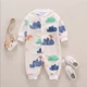 Đặc biệt hàng ngày quần áo mùa thu và mùa đông nam và nữ babyies bé flannel phim hoạt hình những người thân đồ ngủ sơ sinh áo liền quần cho bé an toàn