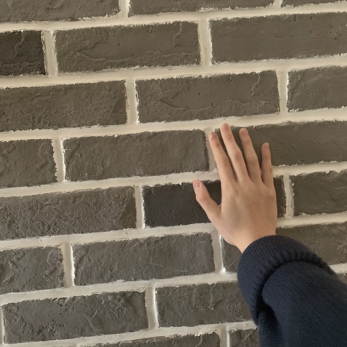 Мягкая фарфоровая имитация ретро -крытый серая кирпичная настенная плитка плитка китайская культурная кирпичная культура камень зеленый кирпичный пленка фоновая стена