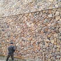 Antique brick culture brick cobblestone villa exterior wall brick tile artificial culture stone chaotic stone landscape wall wall stone European style