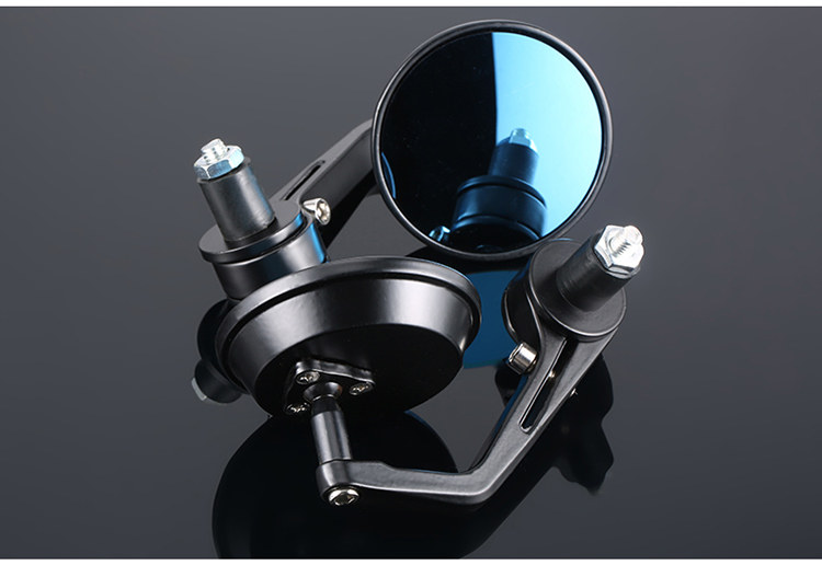 Factory Direct sales motorcycle modified retro aluminum alloy 22nn handle mirror rearview mirror reflector handle rearview mirror