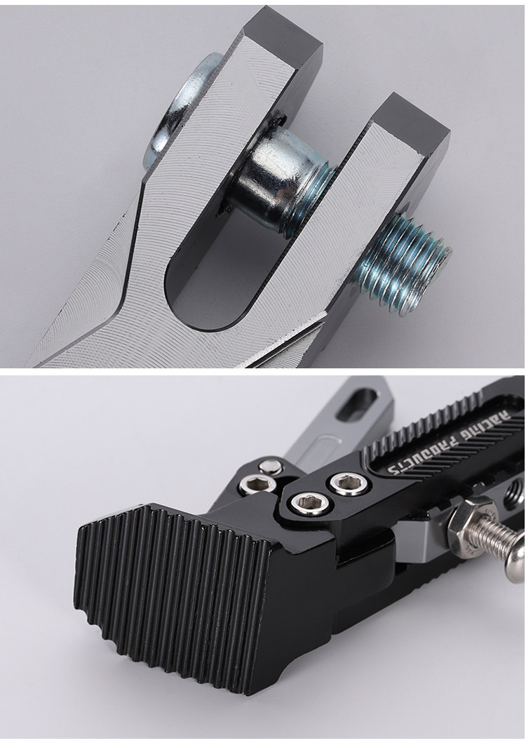 Wholesale motorcycle CNC adjustable side support adjustable side frame parking tripod electric motorcycle electric car M3 monkey War speed