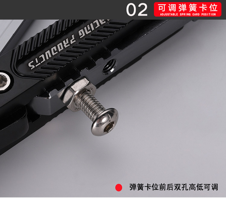 Wholesale motorcycle CNC adjustable side support adjustable side frame parking tripod electric motorcycle electric car M3 monkey War speed