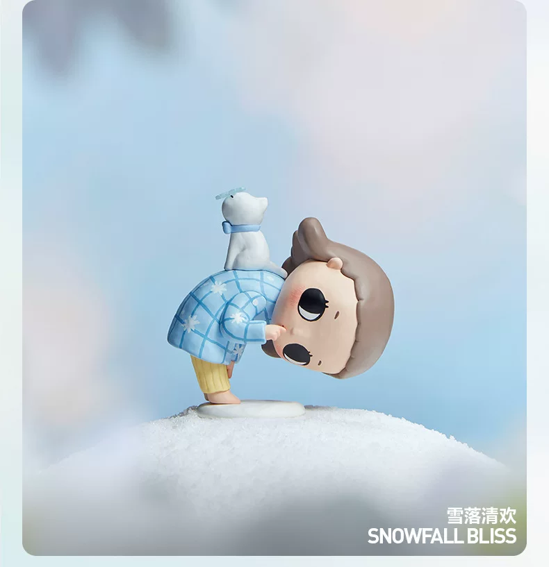 POPMART泡泡玛特 Nyota Four Seasons Series Model Blind Box Trendy Toys Ornaments Cute Gifts