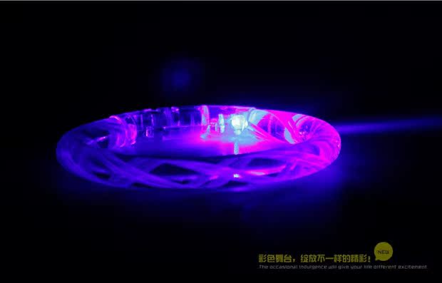Fancy dress bên cung cấp vật liệu acrylic ánh sáng dính điện tử LED nhấp nháy vòng đeo tay ánh sáng đặc biệt bán buôn - Sản phẩm Đảng / Magic / Hiệu suất đồ hoá trang halloween