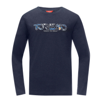 Pathfinder T-shirt 19 autumn and winter outdoor mens water soft cotton round neck long sleeve T-shirt TAJH91817