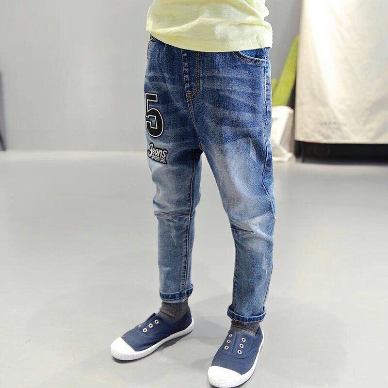 4 bé trai 5 quần jean 6 quần áo trẻ em 10 quần trẻ em 8 bé trai 9 tuổi xuân hè mới 12 Slim 2018 quần áo trẻ sơ sinh