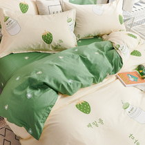 Pure cotton quilt cover single piece all-cotton quilt cover 200x230 150x200 single student autumn double 220x240cm