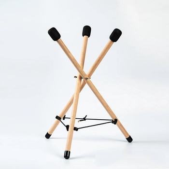 Ethereal drum bracket 55-100cm storage wooden bracket