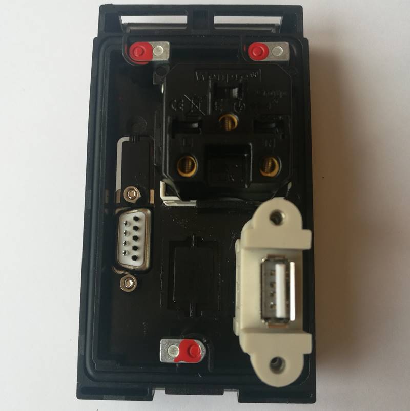 Spot FUZUKI Fusaki P-10150-805 front panel interface industrial combination socket USB serial port DB9