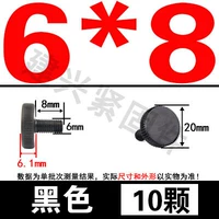 M6*8 (10) черный