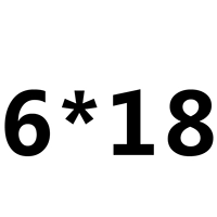 Верблюд M6*18