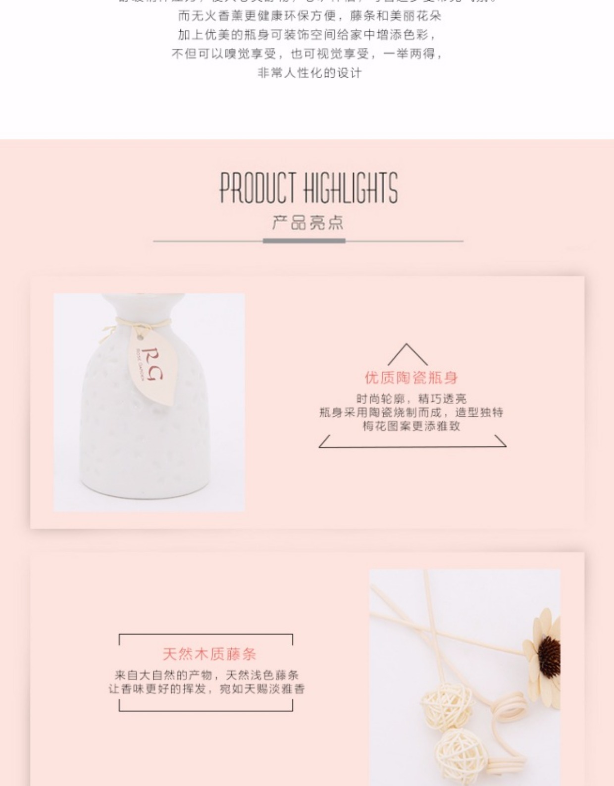 Nhà tỷ không có hương liệu lửa đặt đơn giản dễ thương phòng ngủ thanh lọc không khí trang trí đồ trang trí gốm sứ xây tường trang trí phòng khách