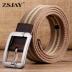 ZSJAY chiến thuật chim đàn ông đai vải nylon vành đai chiến thuật nam vành đai với vành đai dày zs-133 - Thắt lưng Thắt lưng