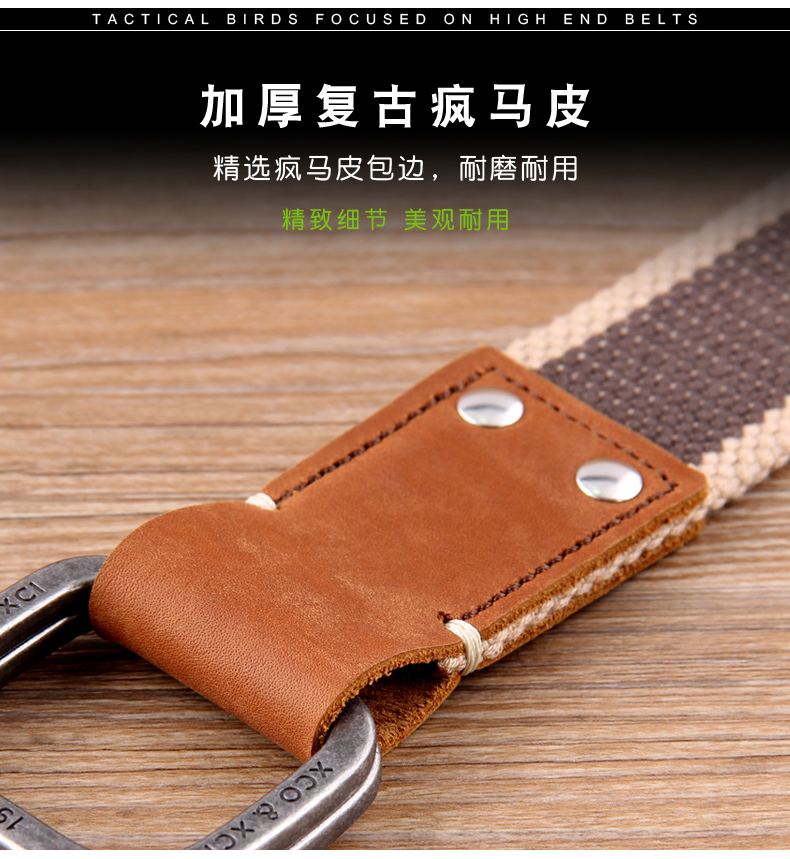 ZSJAY chiến thuật chim đàn ông đai vải nylon vành đai chiến thuật nam ZS-S4 (phiên bản nâng cấp) - Thắt lưng đai siết eo
