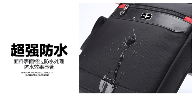 Thụy Sĩ quân đội dao đeo túi nam Oxford quay Messenger túi thể thao kinh doanh bình thường dọc nam túi phiên bản Hàn Quốc của túi nhỏ - Túi của con người túi balenciaga
